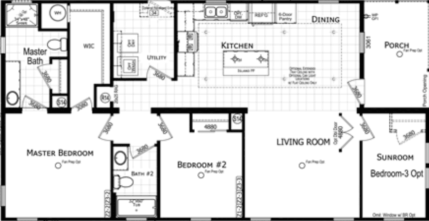Yarbo floor plan home features