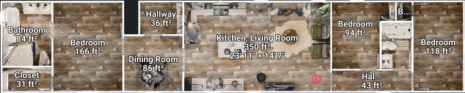 The jazz floor plan home features