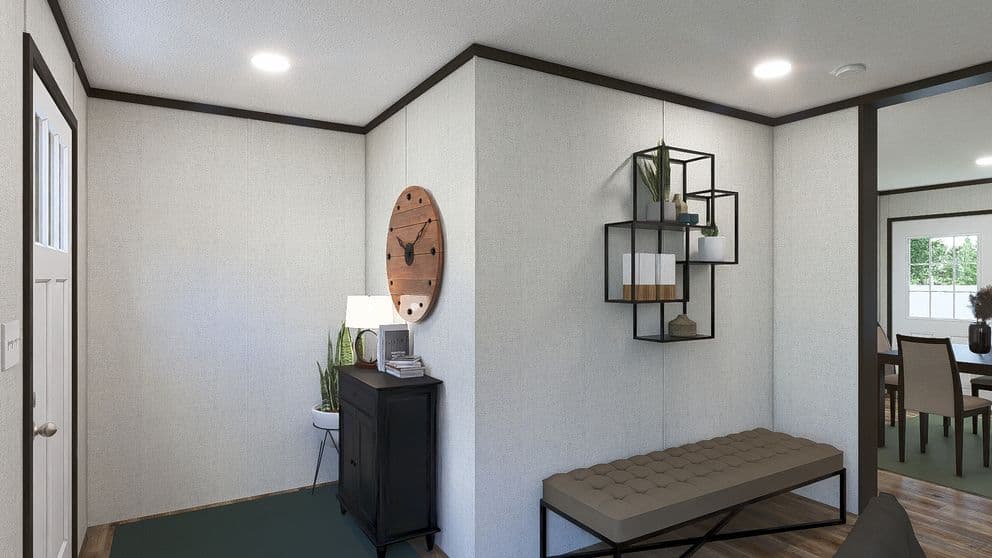 Glimpse interior home features