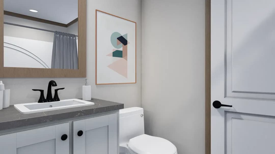 Everett elite bathroom home features