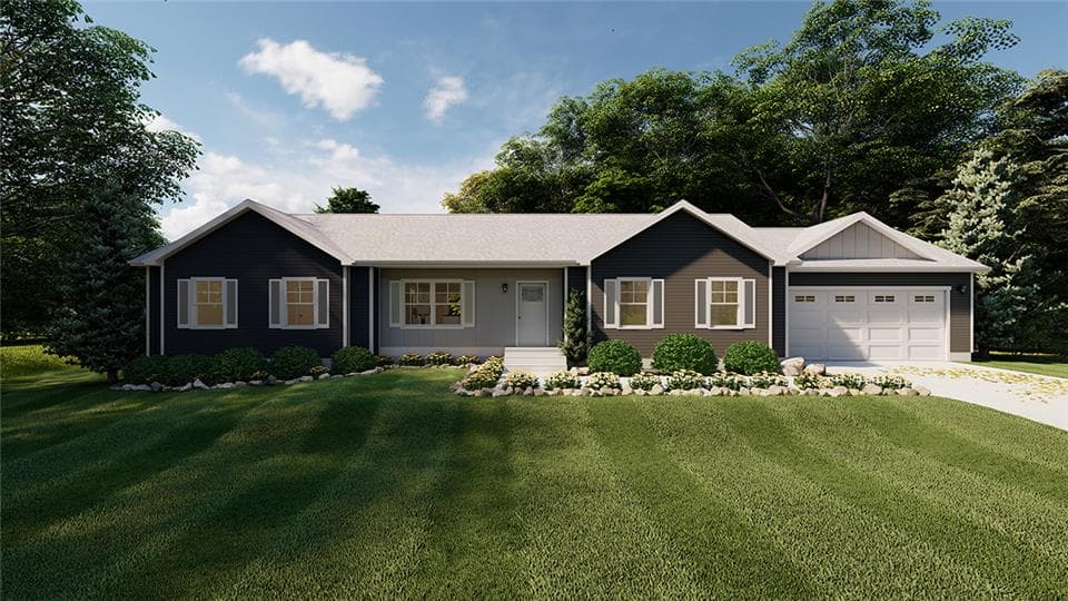 Legrand ranch 1900 hero, elevation, and exterior home features