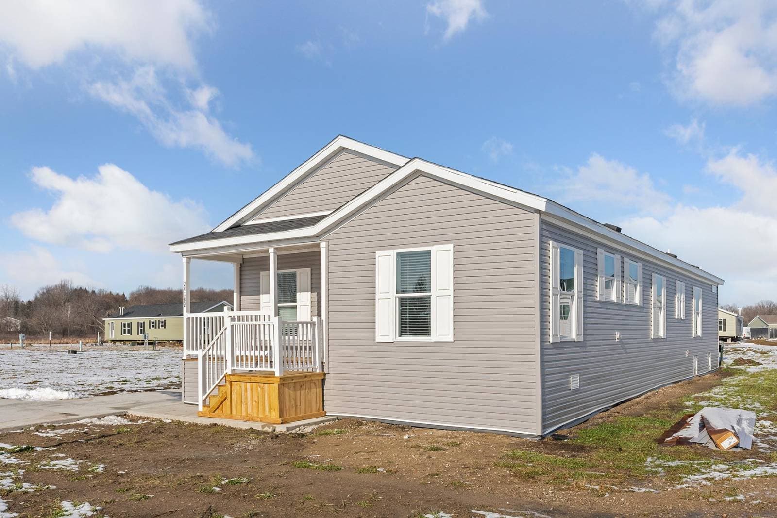 N610 elevation and exterior home features