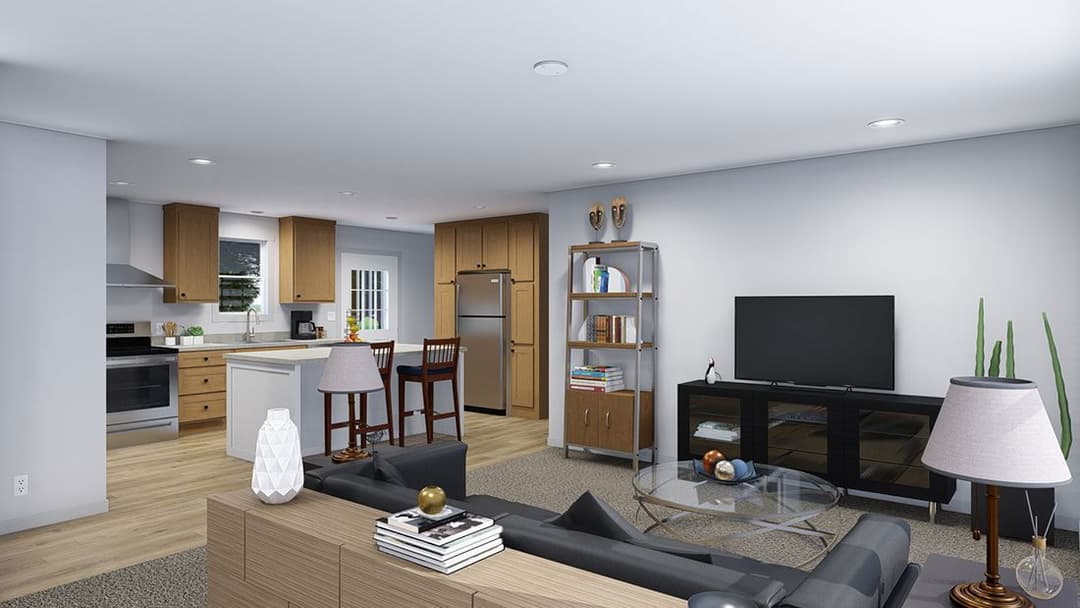 Let it be interior home features