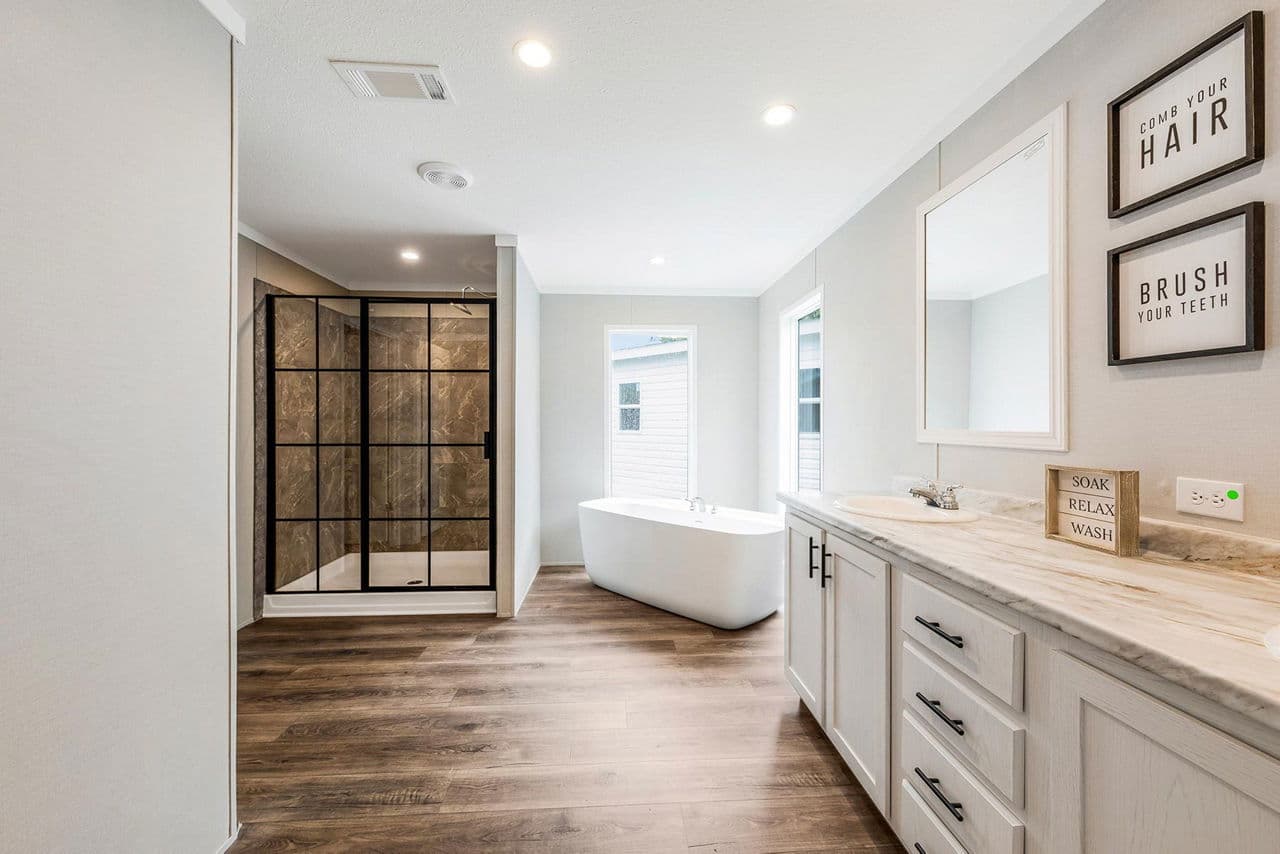 The orleans bathroom home features