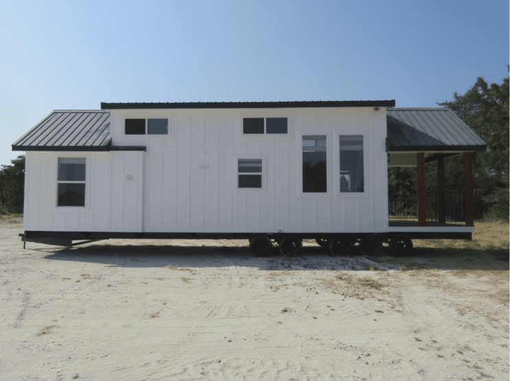 Lark elevation and exterior home features