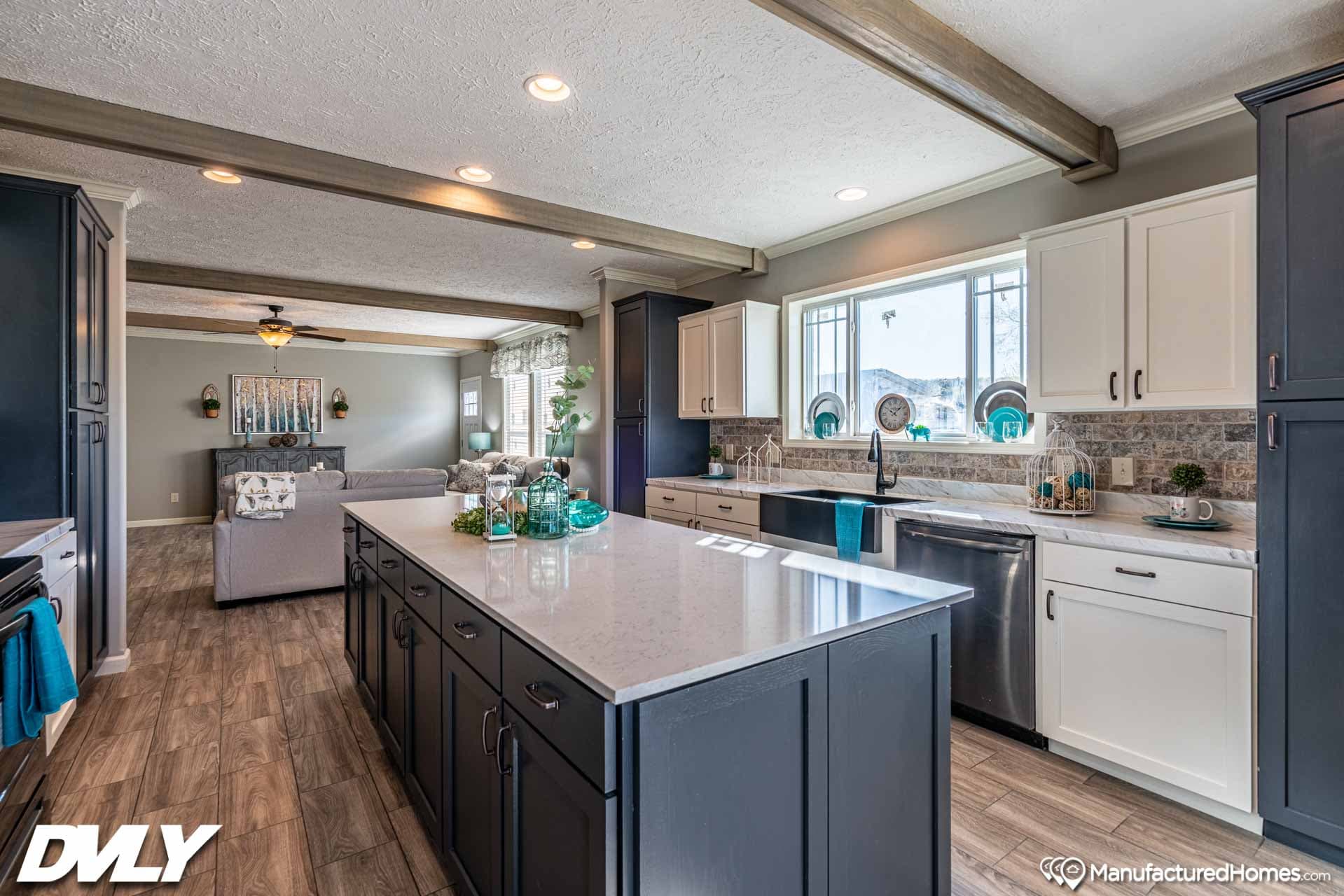 The shiloh  kitchen home features