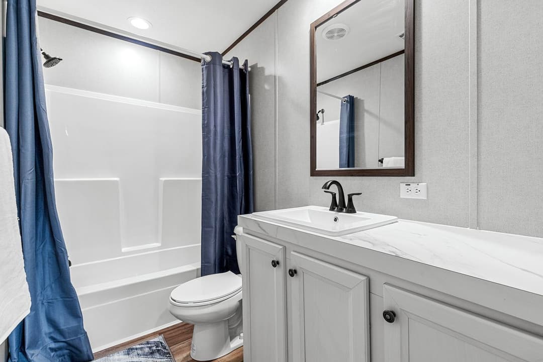 The anniversary 2.1 bathroom home features