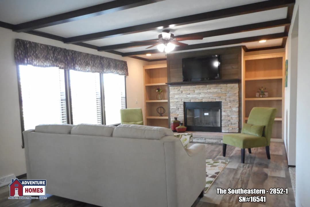 Mojave sectional interior home features