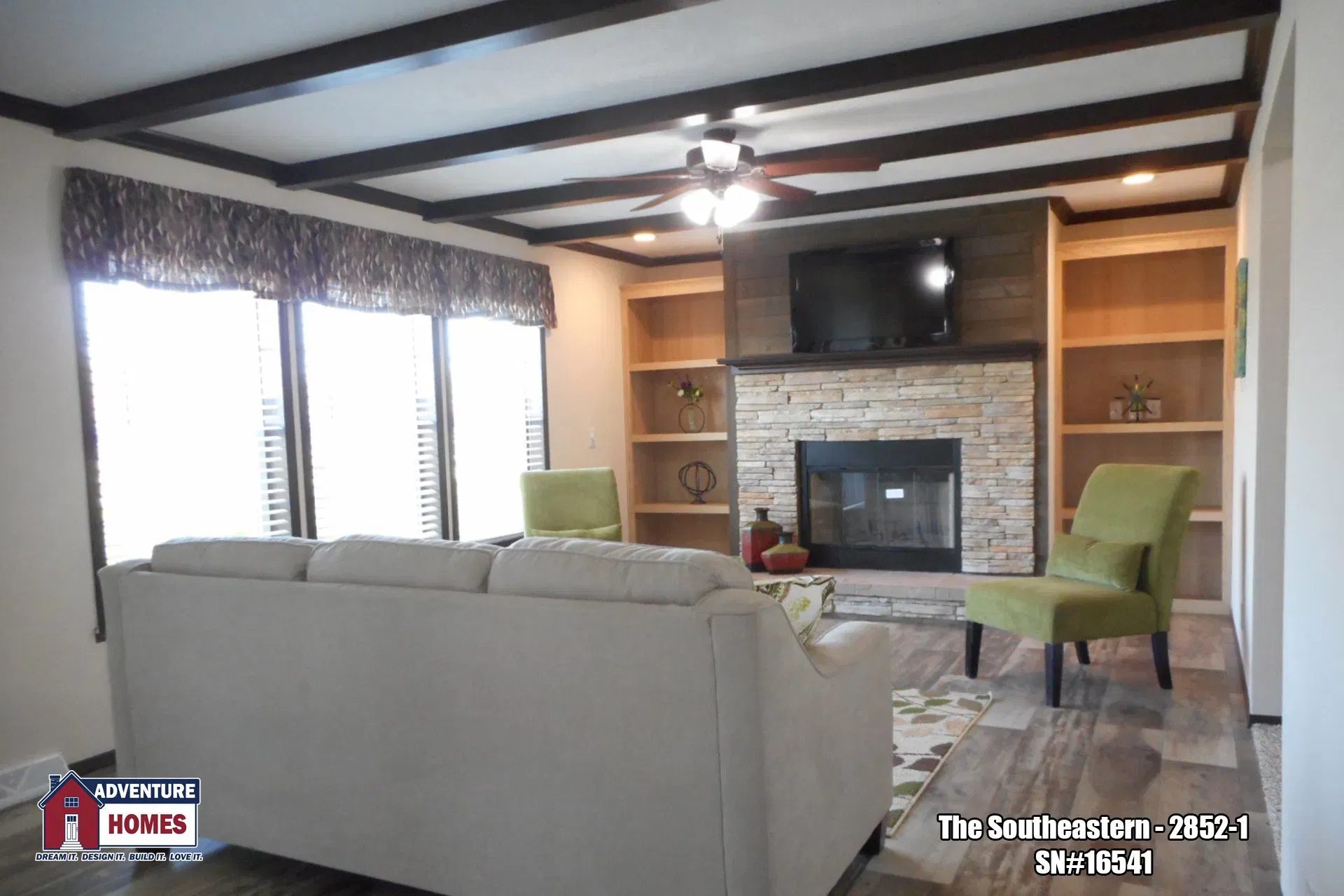 Mojave sectional interior home features