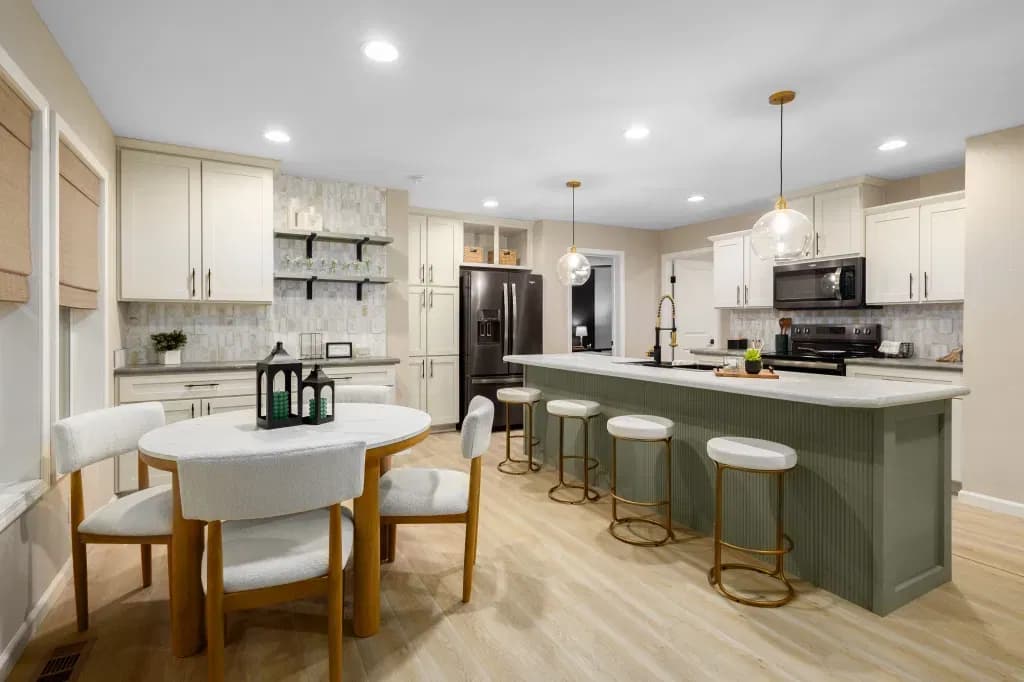 Landmark millenian kitchen home features