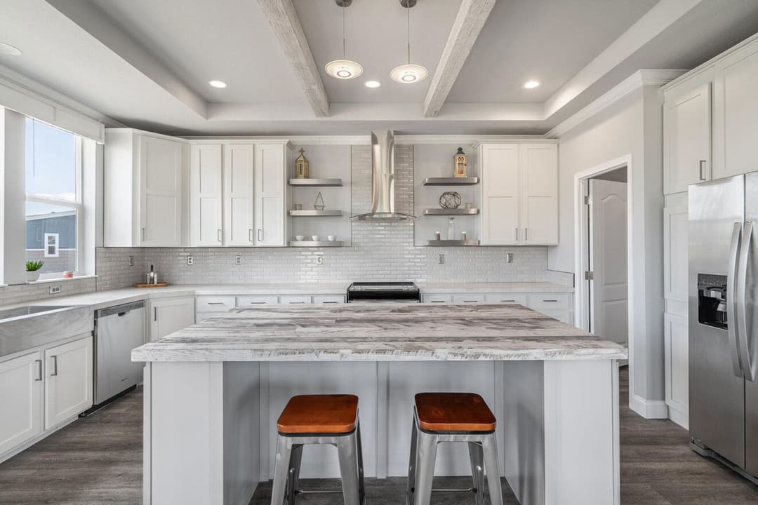 The ranch house 30683r kitchen home features