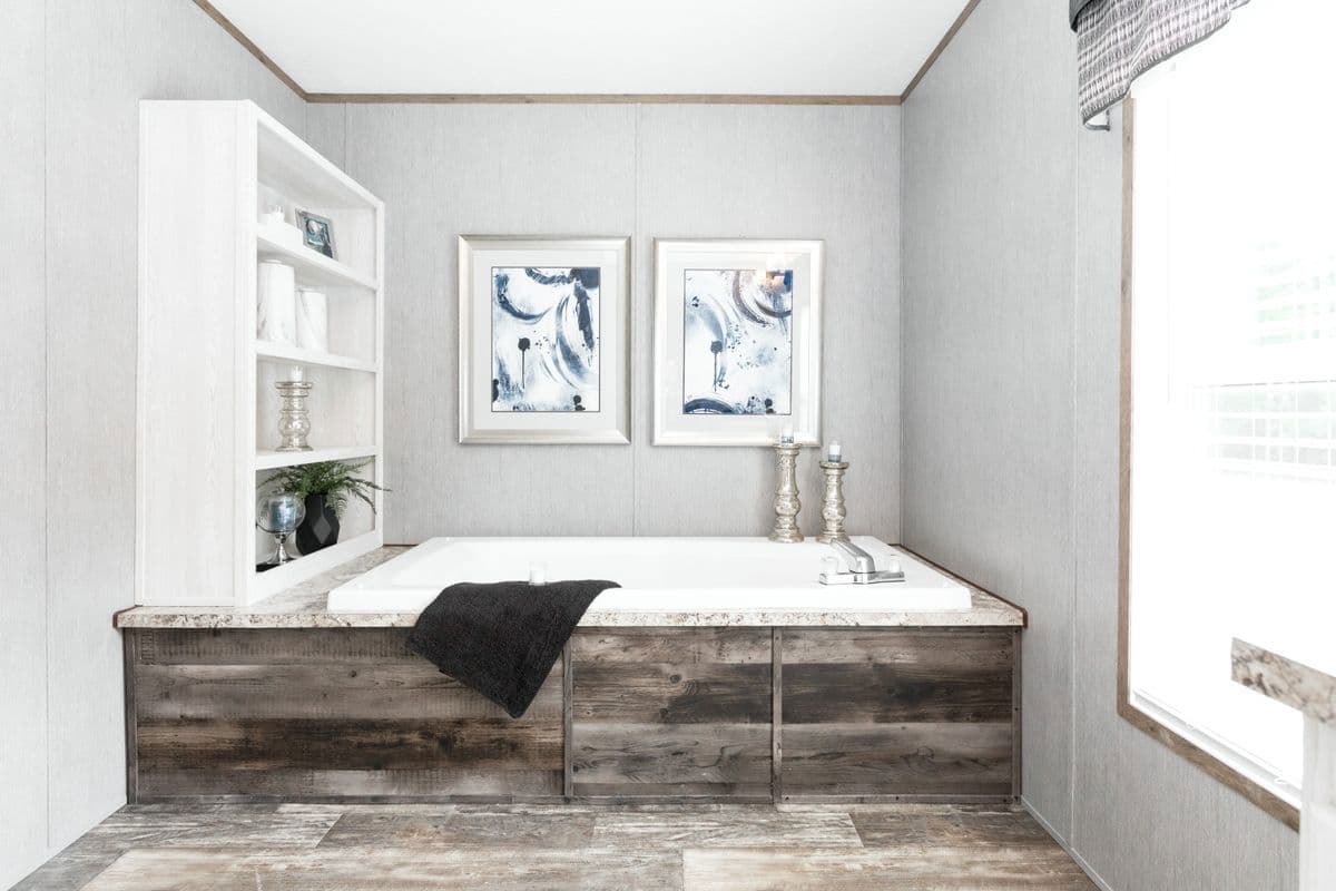 The morris bathroom home features