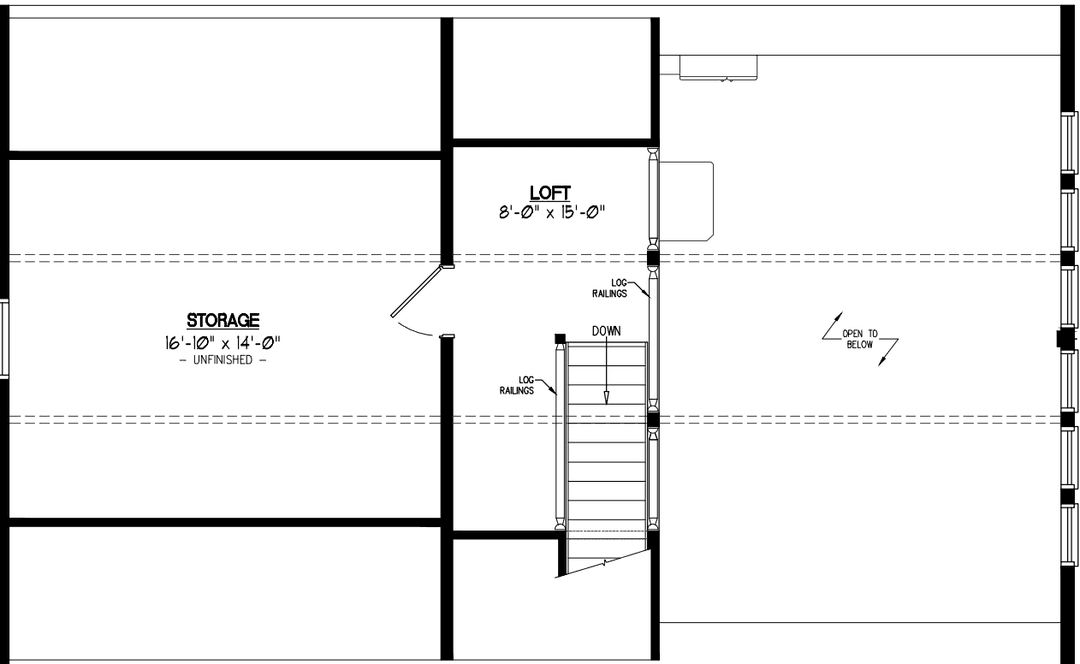 Chalet 2642 interior home features