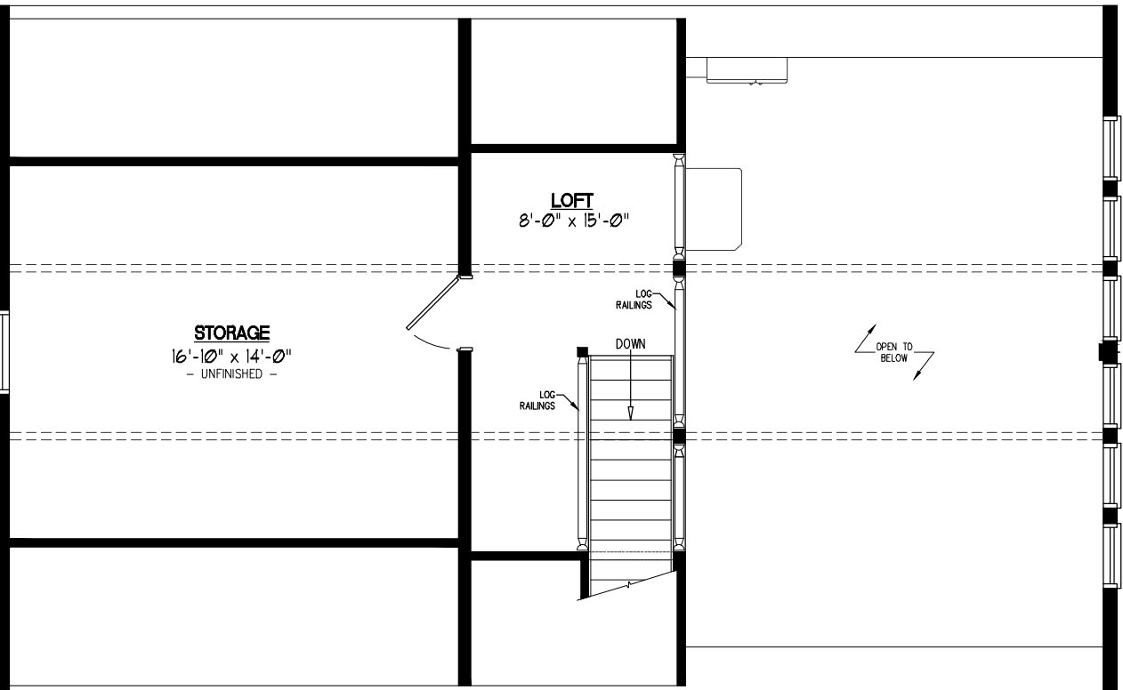 Chalet 2642 interior home features