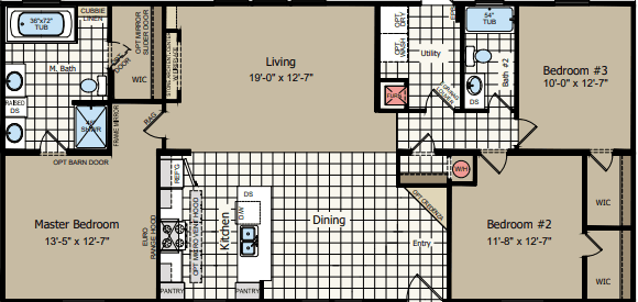 Csd2856a floor plan home features