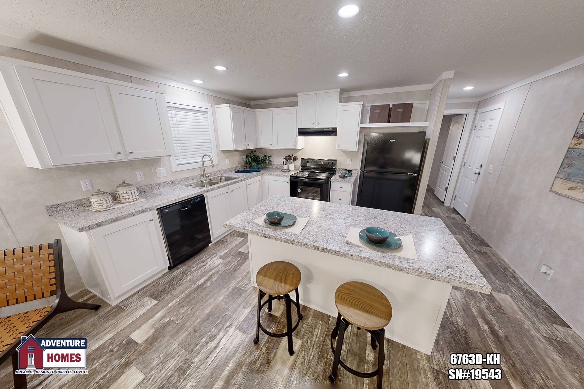 6763d-kh kitchen home features
