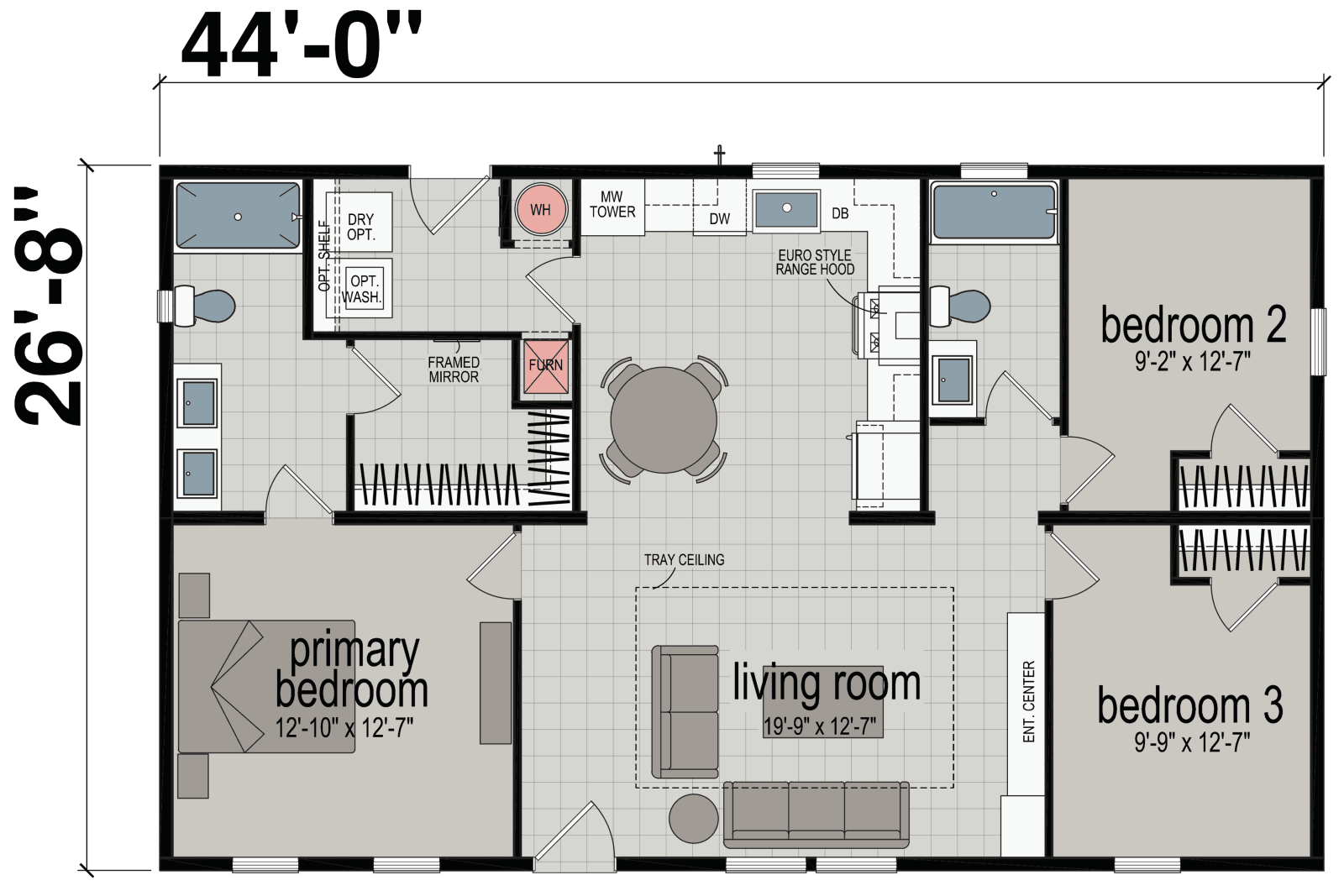 East point - espirit floor plan home features