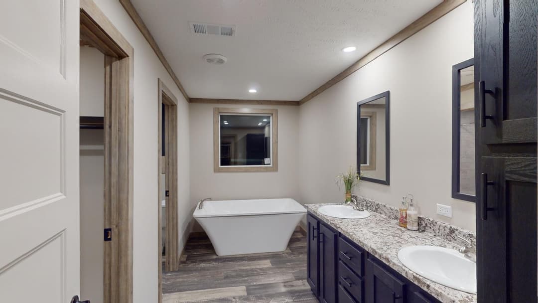 The riverton bathroom home features