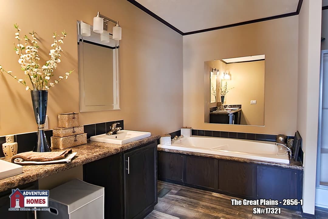 Great plains | 2856-1 bathroom home features