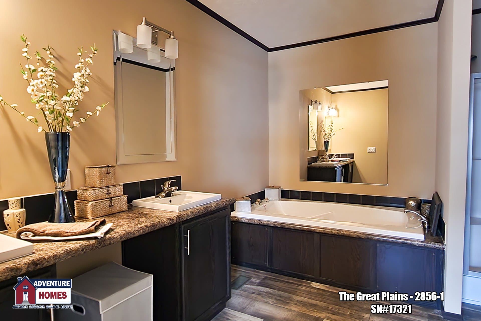 Great plains | 2856-1 bathroom home features