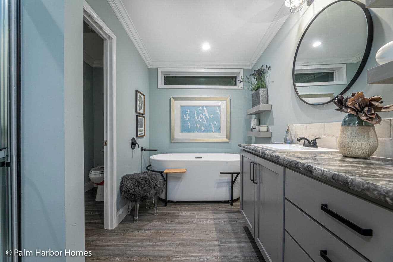 Timberland bathroom home features