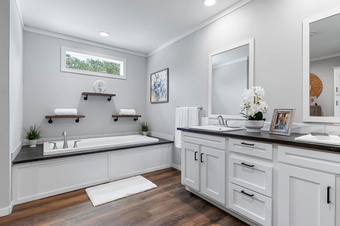 The monterey bathroom home features