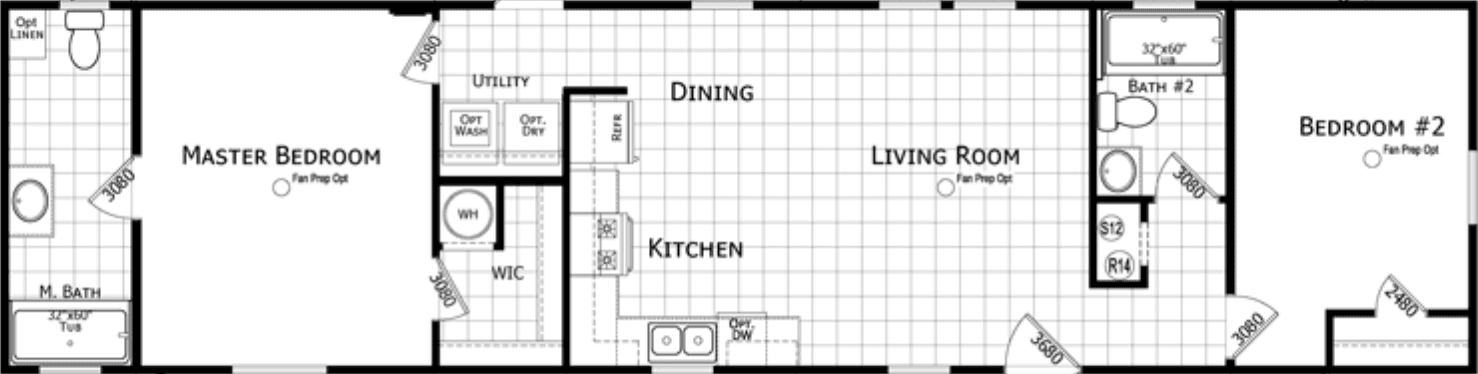 Bayport floor plan home features