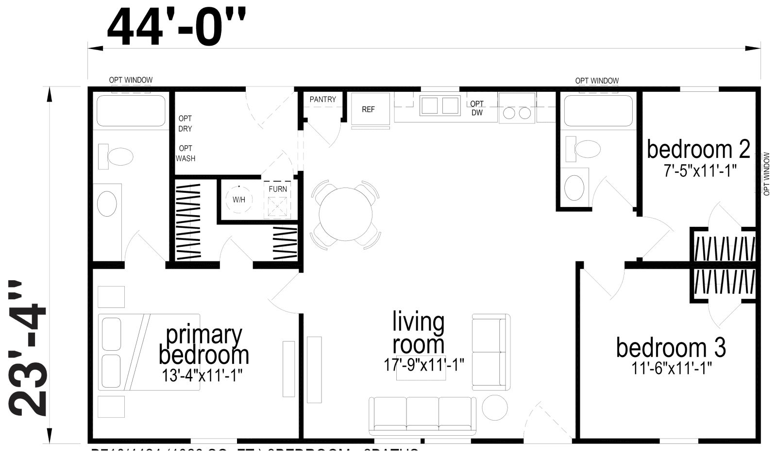 Express b710 floor plan home features