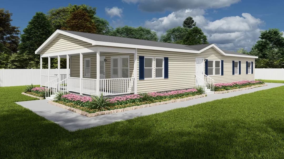 The southern farmhouse 1585 hero, elevation, and exterior home features