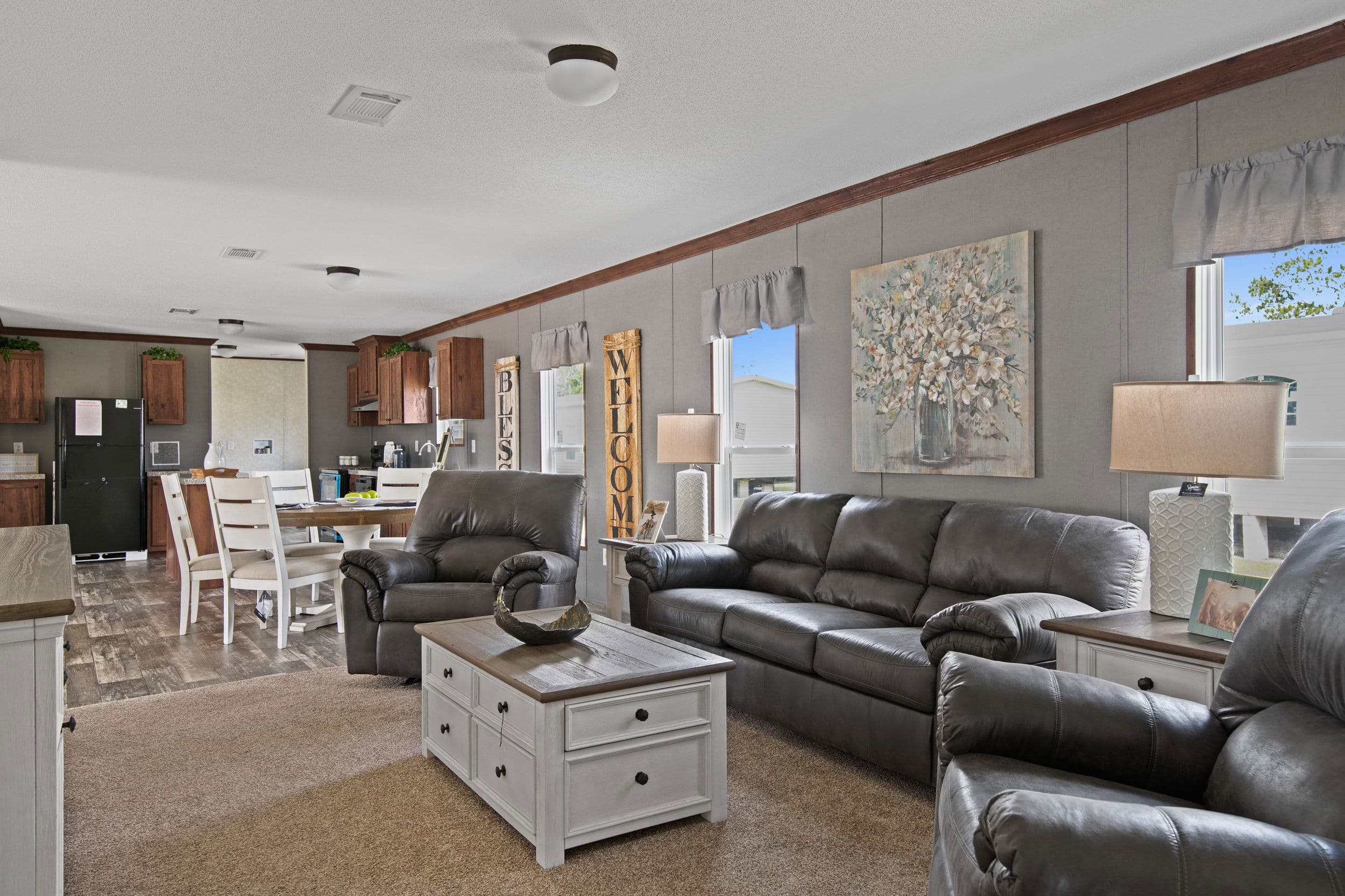 Spartan interior home features