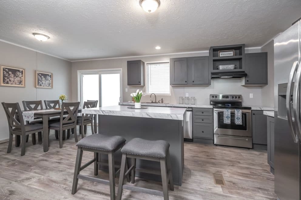 The eagle 60 kitchen home features