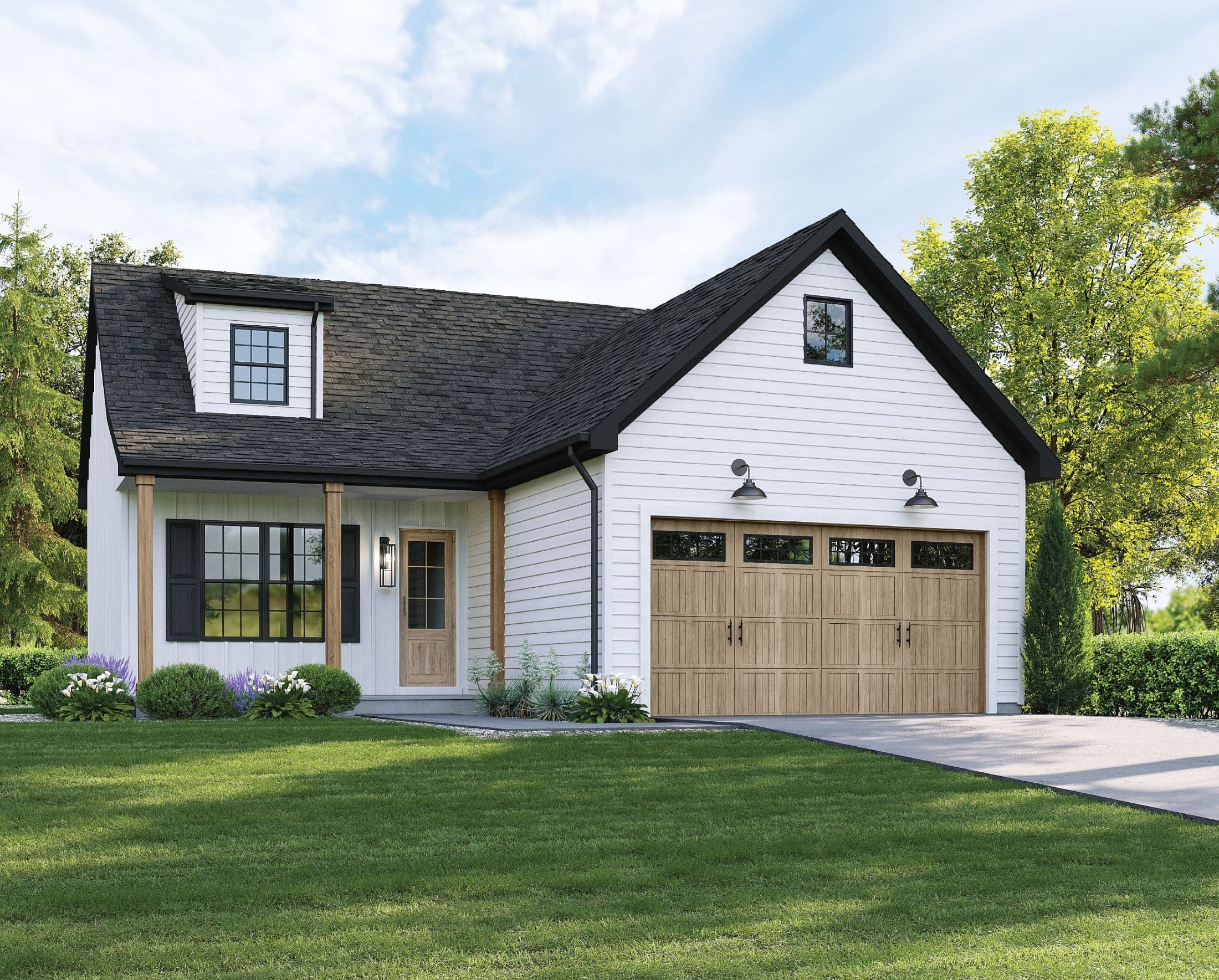 Suncrest c22 hero, elevation, and exterior home features