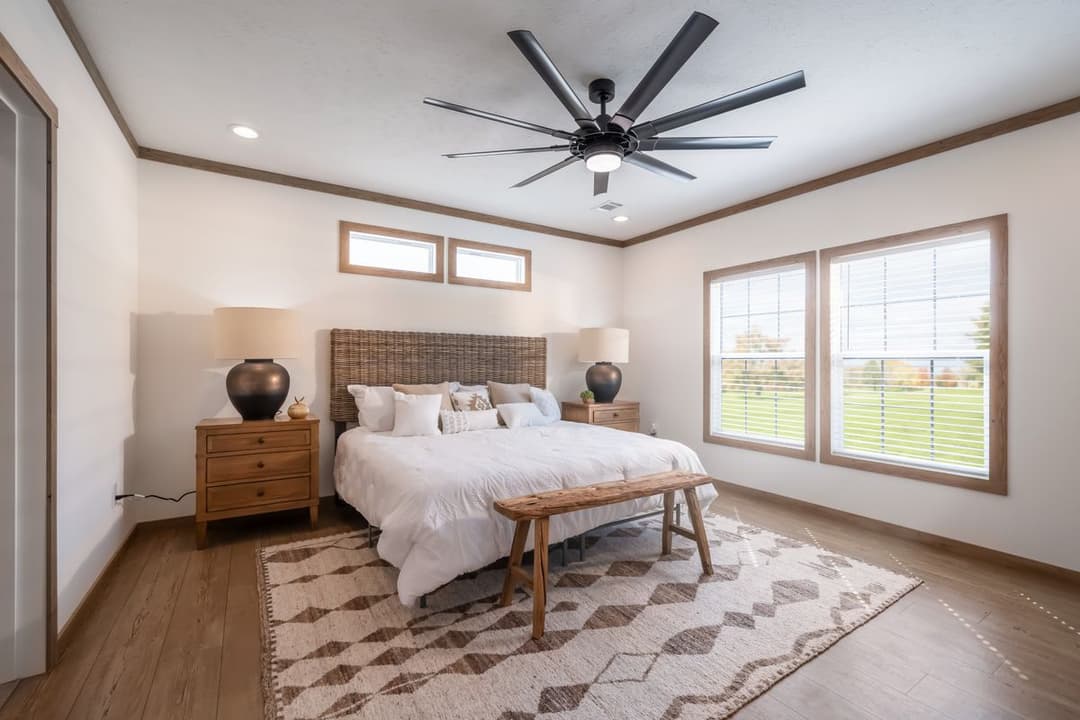 The reed bedroom home features