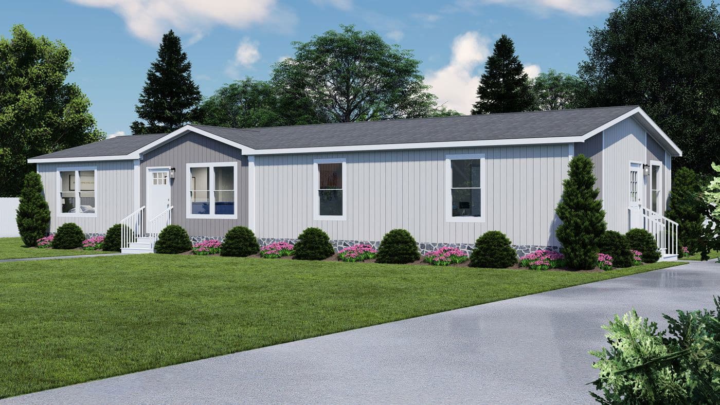 Rocket man hero, elevation, and exterior home features