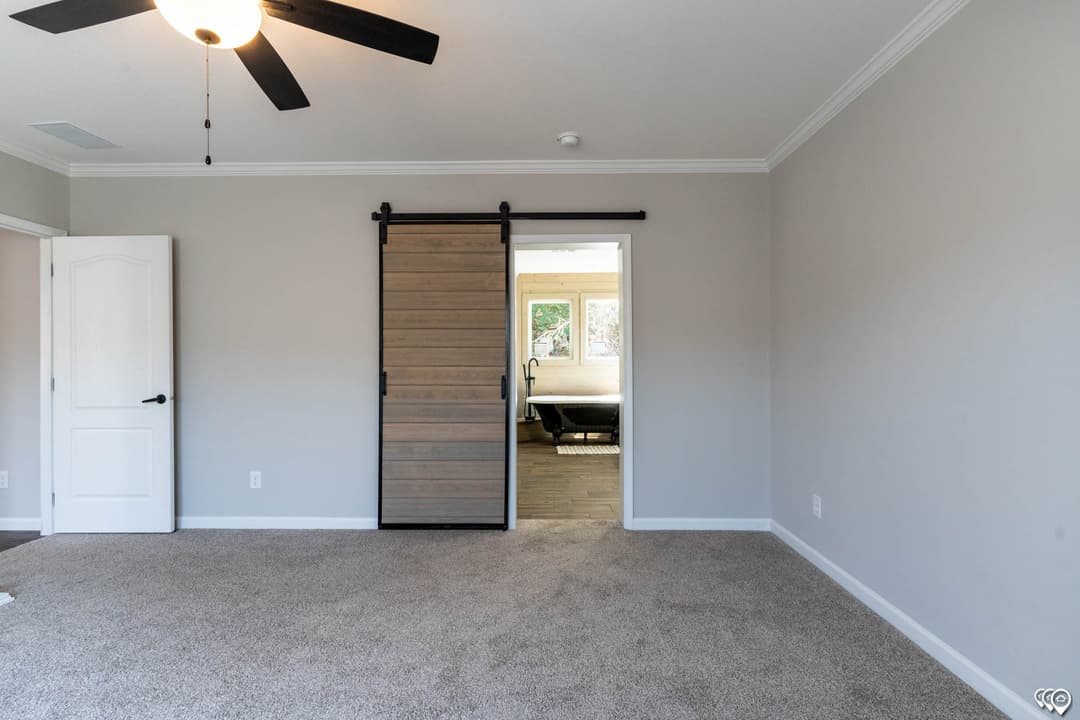 The oasis bedroom home features