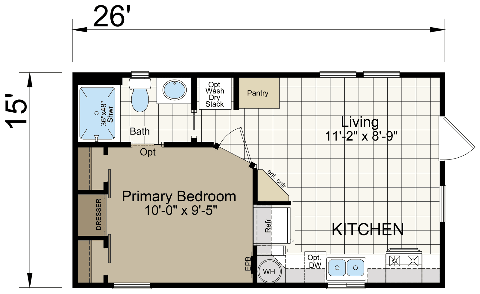 Pm 514 floor plan home features