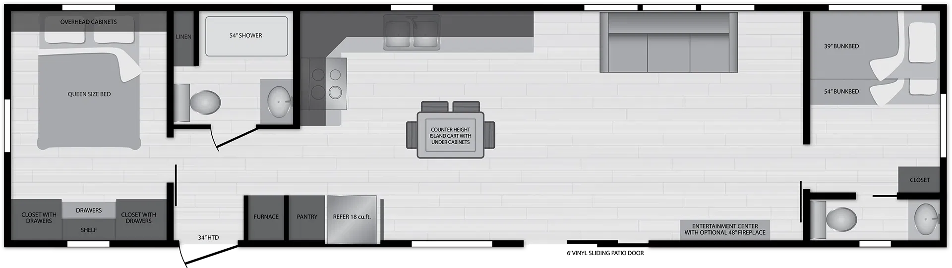 Canadian 8123 floor plan home features