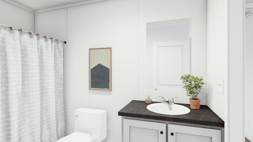 The eagle 68 bathroom home features