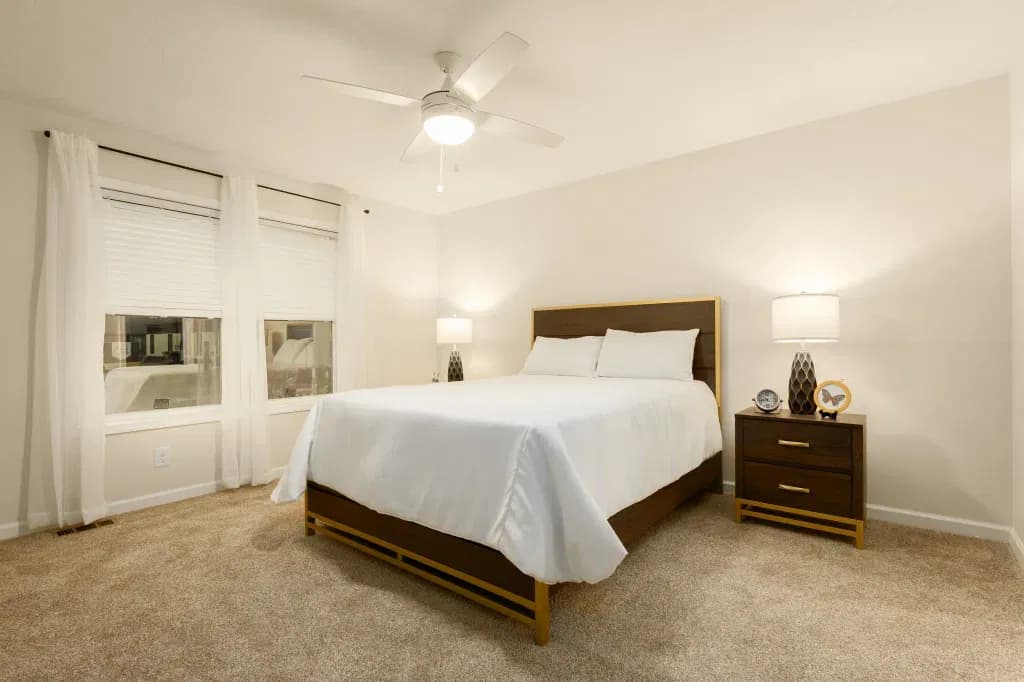 Landmark essence bedroom home features