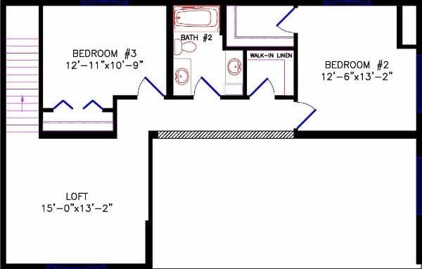 Loft 4735 interior home features