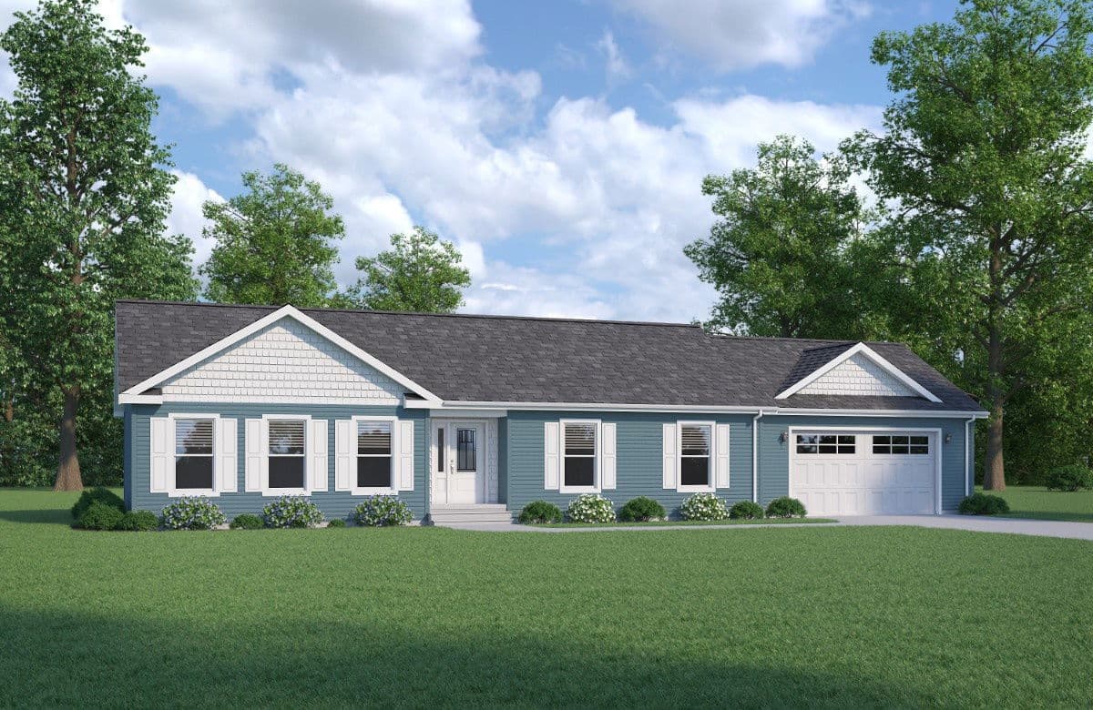 Belle ame ranch 2p2702-r hero, elevation, and exterior home features