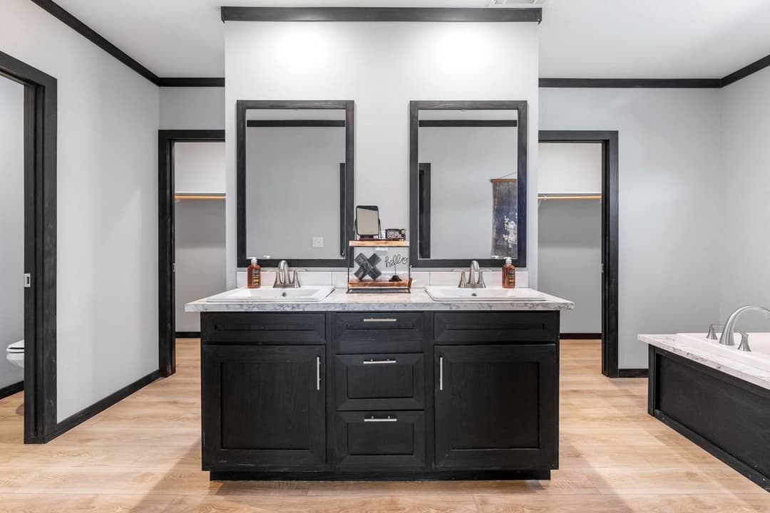 The versace bathroom home features