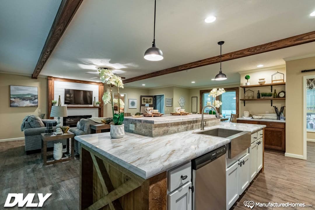 The yule kitchen home features