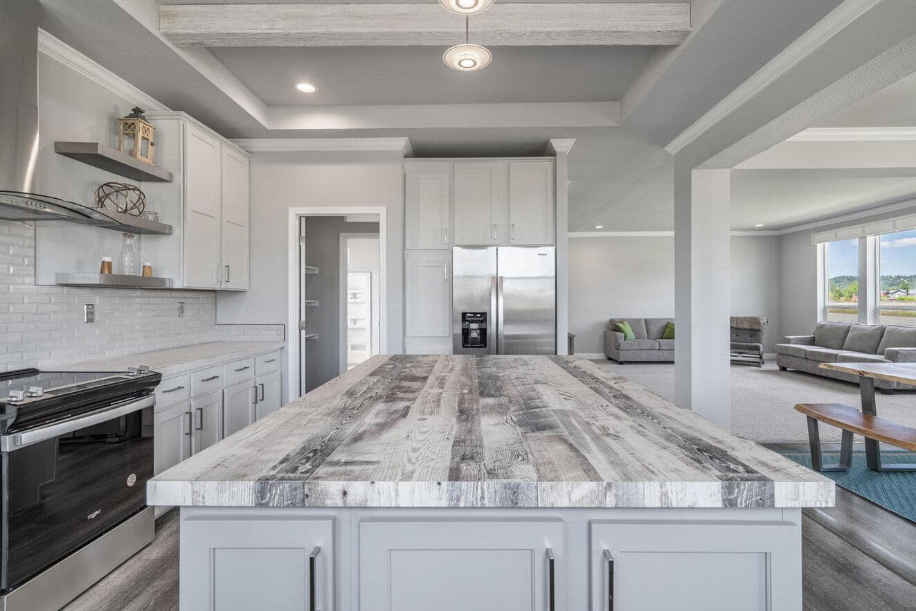 The ranch house 30683r kitchen home features