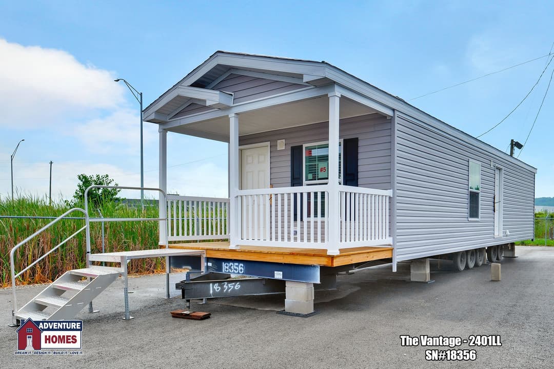 Vantage | 2401ll hero, elevation, and exterior home features