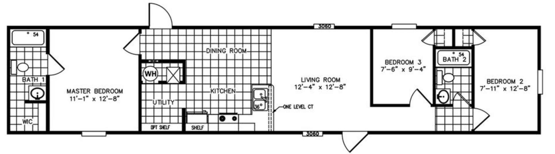 Topaz z floor plan home features
