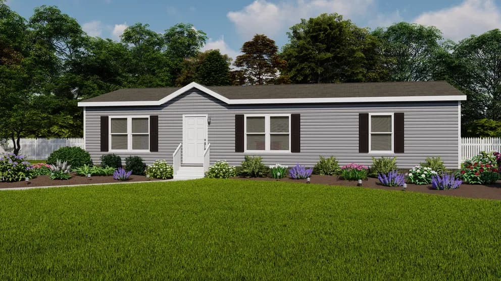 The eagle 52 hero, elevation, and exterior home features