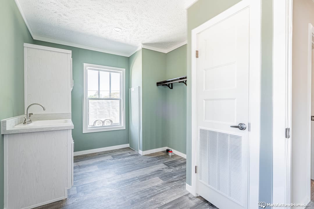 The white oak  interior home features