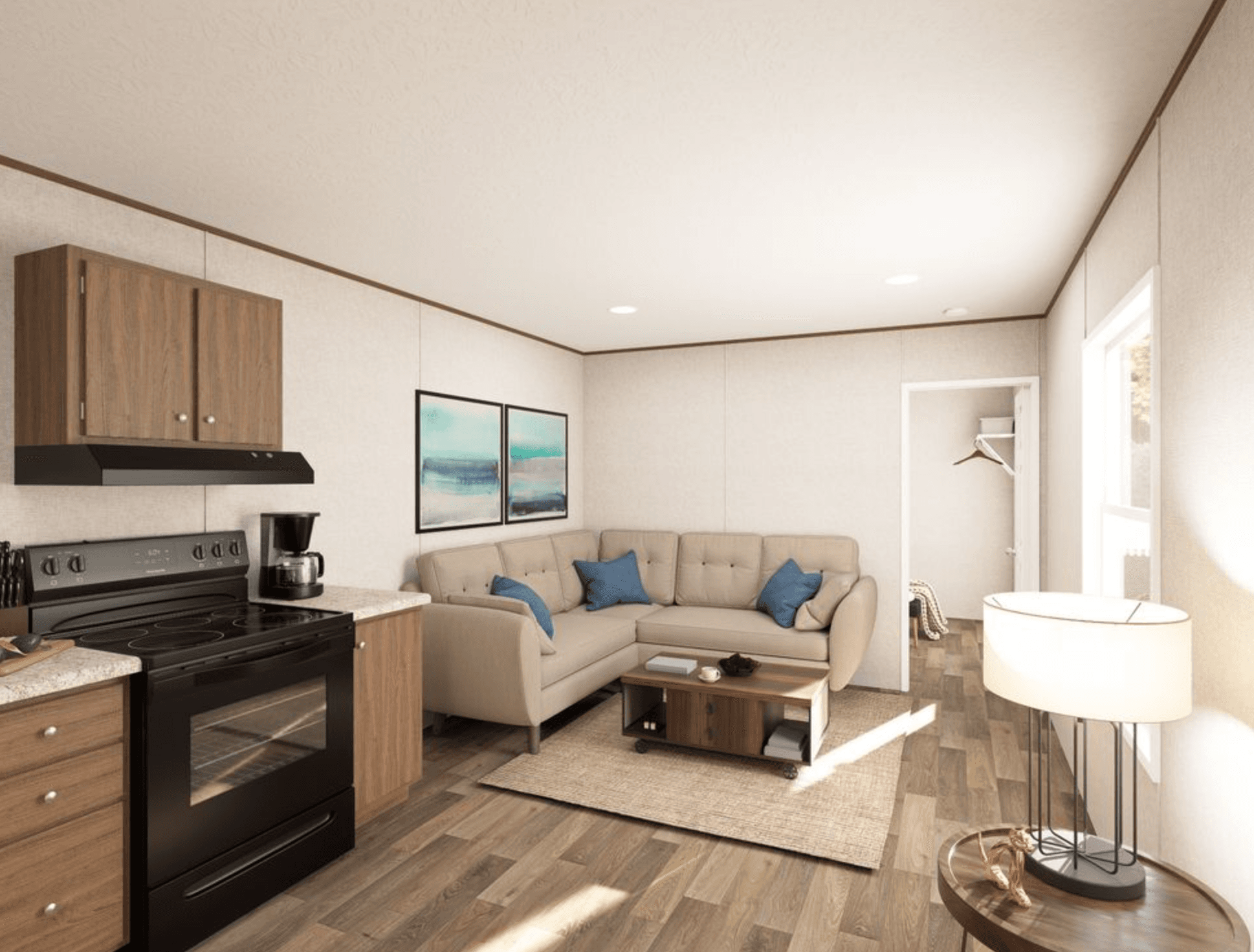 Tulip interior home features