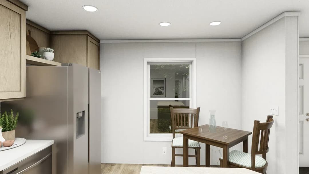 Turqouise kitchen home features